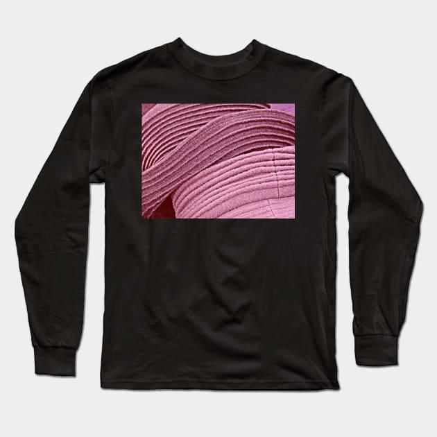 Felt Hats Abstract Long Sleeve T-Shirt by AlexaZari